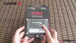 آنباکسینگ حافظه اس اس دی Kingston HyperX Fury SSD