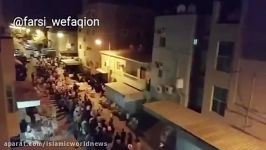 هزاران نفر مردم بحرین در اطراف منزل شیخ عیسى قاسم