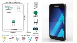 فیلم 360 درجه مشخصات Samsung A5 2017