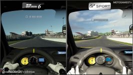 مقایسه دوم Gran Turismo 6 Gran Turismo Sport Beta