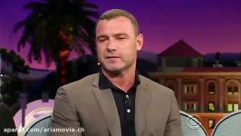 حضور Liev Schreiber در برنامه The Late Late Show with