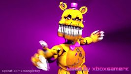 SFM Fredbear and Nightmare music by DAGames  March onward