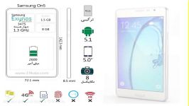 فیلم 360 درجه مشخصات Samsung on5