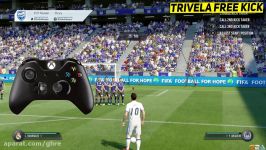 FIFA 17 ALL FREE KICKS TUTORIAL CURVE  DIPPING  TRIVELA  KNUCKLEBALL  DRIV
