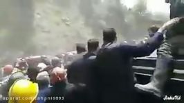 فیلم واضح اعتراض شدید کارگرها معدنچی های معدن یورت