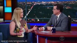 حضور Amy Schumer در برنامه The Late Show with Stephen