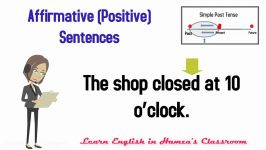 Simple Past Tense  02  Affirmative Positive Sentences  English Grammar Less