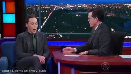 حضور Jim Parsons در برنامه The Late Show with Stephen