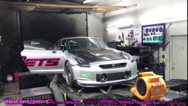 نیسان GT R قدرت 2700 اسب بخار Nisan GT R Dyno