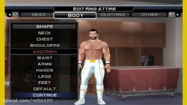 How to create Seth Rollins in SvR 2011 PS2