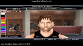 How to make Dean Ambrose in wwe svr 2011 psp