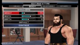 How to create Braun Strowman in SvR 2011 PS2