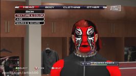 How to make Jeff Hardy TNA On WWE Smackdown VS Raw 2011 SVR 2011 tutorial 