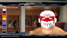 How to create Sin Cara in SvR 2011 PS2 2014 Hunico attire