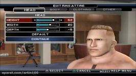 SVR 11 BROCK LESNAR CAW FORMULA PS2 HD