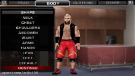 How to create Enzo Amore SAWFT in SvR 2011 PS2