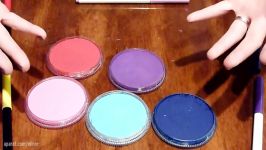 How to Make Rainbow Cakes Face Painting