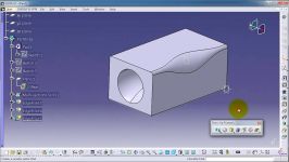 46 CATIA Beginner Tutorial Face to Face Fillet