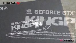 آنباکسینگ کارت گرافیک EVGA GeForce GTX 980 Ti K NGP N