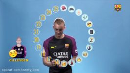 BARÇA EMOJIS Jasper Cillessen