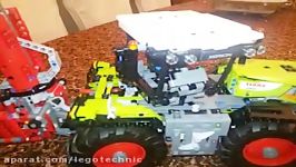 لگو تکنیک Lego Technic تراکتور claas xerion کد 42054