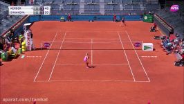 2017 Mutua Madrid Open Second Round  Angelique Kerber vs Katerina Siniakova  W