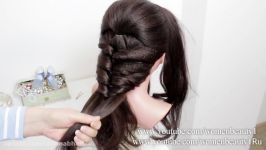 2 easy hairstyles for long hair tutorial. Prom updos