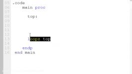 Assembly Language Programming Tutorial  43  LOOPZ Instruction