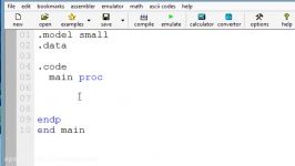 Assembly Language Programming Tutorial  29  PUSH and POP Instructions