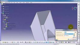 52 CATIA Beginner Tutorial Thickness Feature