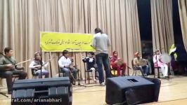 نوازندگی ساز کمانچه توسط هنرمند خردسال آسمان فهیمی 