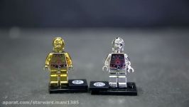 Lego Star Wars Pogo Bootleg PG 637 638 Chrome C 3po E 3po Minifigure Toy Review