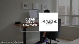 DIY Dream Desk Setup  Clean Modern Wood Design