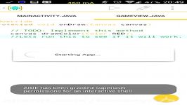 AIDE Android canvas Game development tutorial