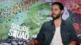 Jared Leto speaks as The Joker The Bat is a sweet guy. I like the Bat I think he is a lot of fun