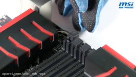 آموزش راهنمای نصب رم DDR4 توسط MSI