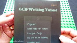 Unboxing HSP85 8.5 inch LCD Writing Tablet