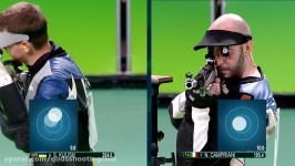 Italys Campriani wins gold in Mens 10m Air Rifle