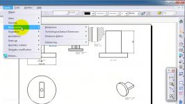 104 CATIA drawing Tutorial Angular Dimensioning