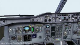 Airbus A300 hard crosswind conditions