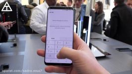 Galaxy S8 Iris Scanner and Fingerprint Demo