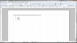 LibreOffice Writer 18 BulletsAndNumbering AutoBullets