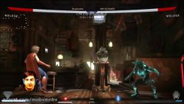 Injustice 2 Gameplay Supergirl vs Blue Beetle unreleased beta footage