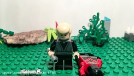 Lego Star Wars Luke skywalker vs darth maul