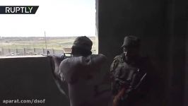 نیروهای واکنش سریع عراقی حین آزادسازی بادوش موصل
