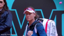 2017 Mutua Madrid Open Round of 16  Simona Halep vs Sam Stosur  WTA Highlights