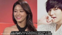 AOA’s Seolhyun Talks About Acting With Lee Min Ho on “Entertainment