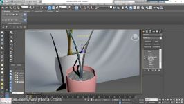 مدل کردن گل وگلدون 3dsmax قسمت اول