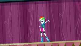 CHS Rally Song With Lyrics  My Little Pony Equestria Girls Friendship Games Song