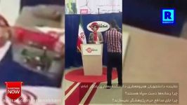 صحبت های شجاعانه دانشجو ضد دولت سپاه صداوسیما مدافعان حرم